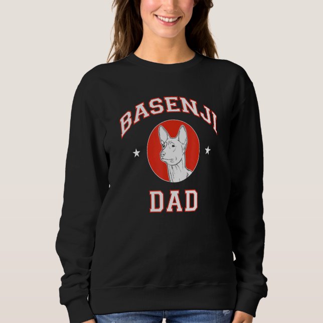 Sudadera Basenji Dad (Anverso)