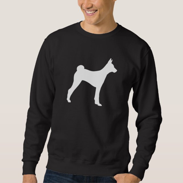 Sudadera Basenji Dog  Mom Dad Pet Cute  Puppy 1 (Anverso)