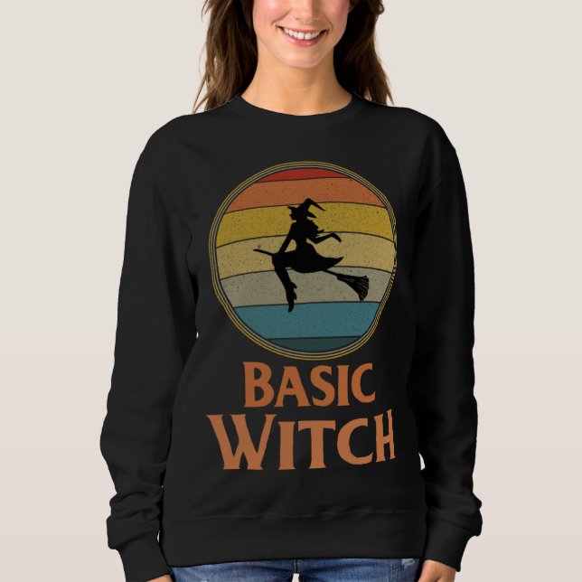 Sudadera Basic Witch Halloween Womens Halloween Costume (Anverso)