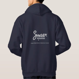 Sudadera básica con capucha Hombres - Azul