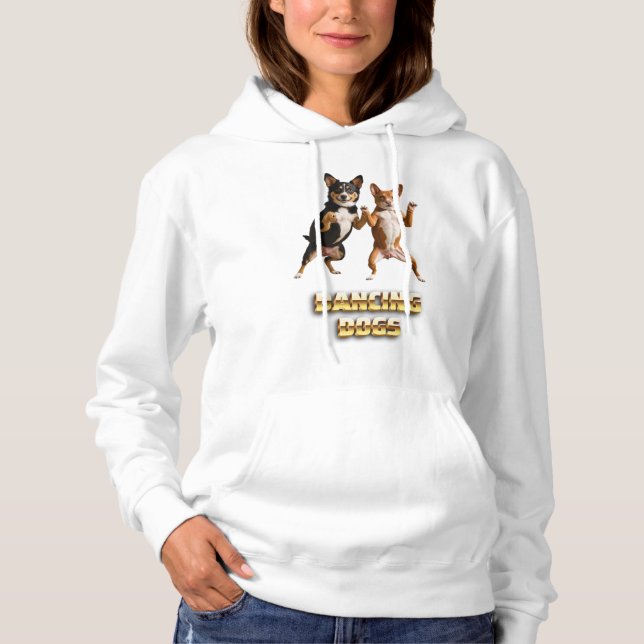 Sudadera básica con capucha para mujer (Anverso)