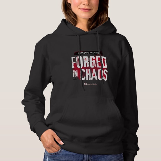 Sudadera básica con capucha para mujer (Anverso)