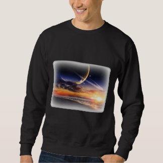 Sudadera básica Cosmic Planet Horizon