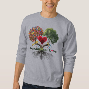 Sudadera Básica de Amor Incondicional Vibrante