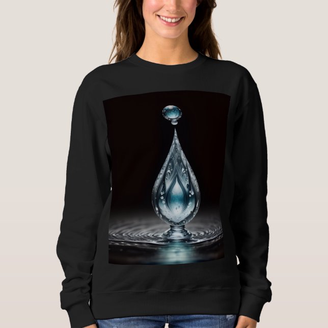 Sudadera básica de mujer (Anverso)