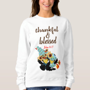 Sudadera básica de mujer - Agradecida