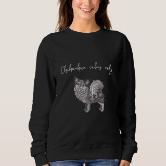 Sudadera Básica de Mujer Vibraciones de Chihuahua