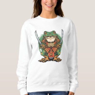 Sudadera básica del guerrero samurái rana