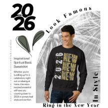 Sudadera básica espiritual inspiradora 2026