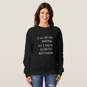 Sudadera Básica ligeramente Equivocada