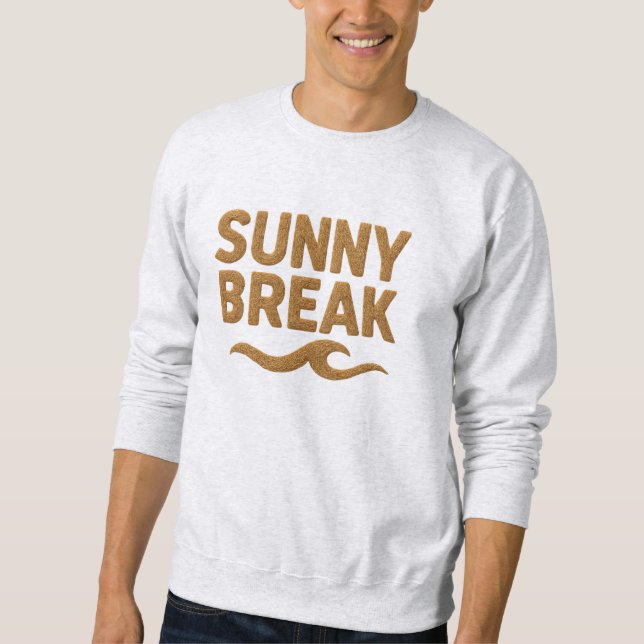 Sudadera básica para hombre (Anverso)