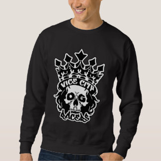 Sudadera básica para hombre con logo de King Skull