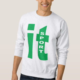 Sudadera básica para hombre gris ITALIA SPORT