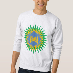 Sudadera básica para hombre gris  SUN  BRASIL