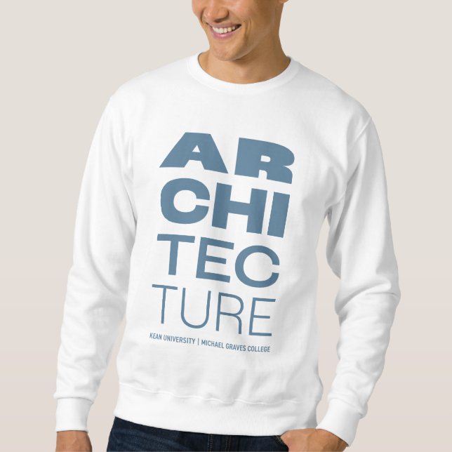 Sudadera básica para hombre Kean MGC Architecture (Anverso)