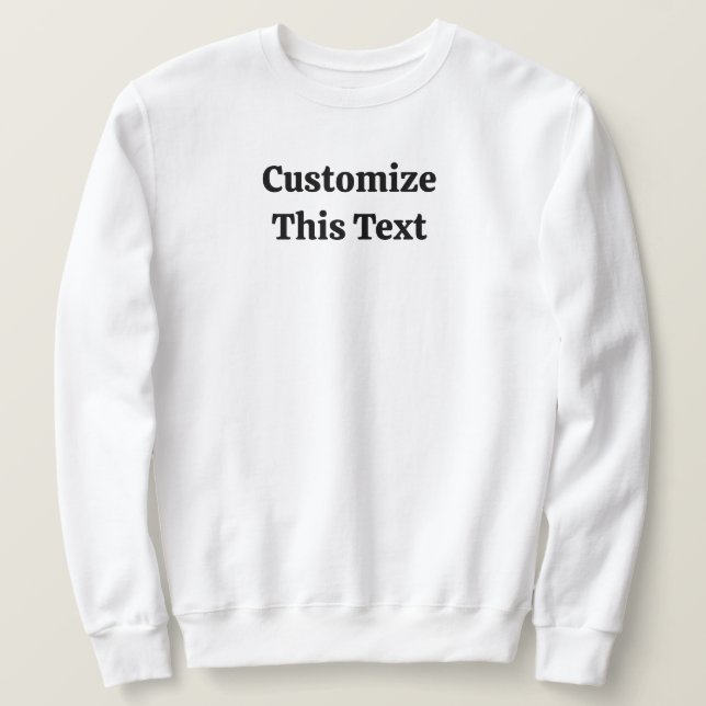 Sudadera básica para hombres con este texto person (Anverso del diseño)