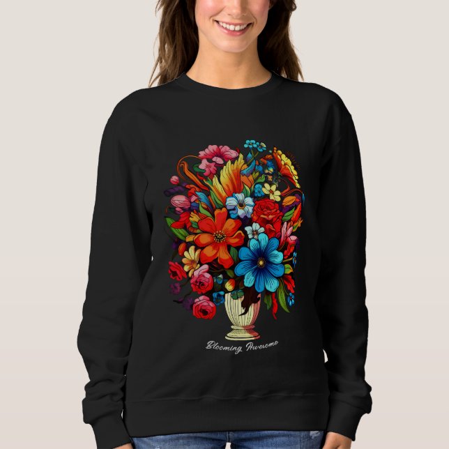 Sudadera básica para mujer  (Anverso)