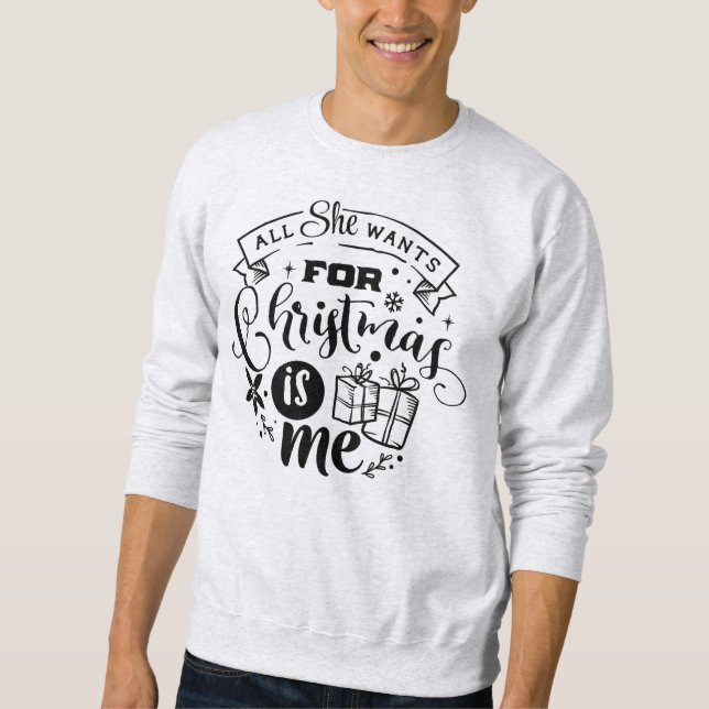 Sudadera básica para mujer (Anverso)