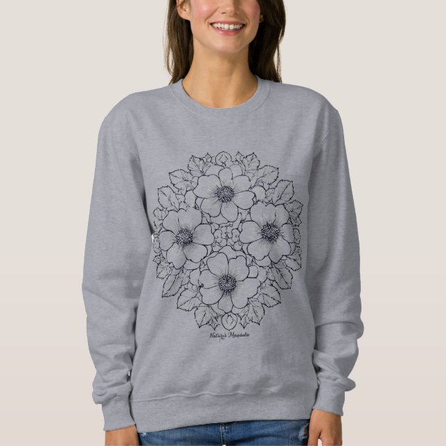 Sudadera básica para mujer (Anverso)