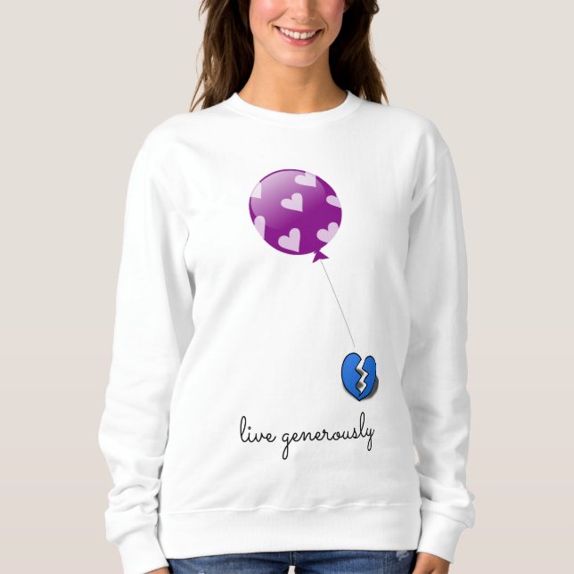 Sudadera básica para mujer (Anverso)