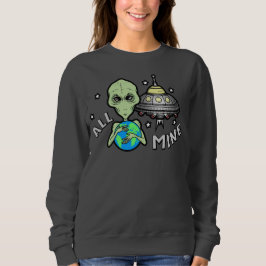 Sudadera básica para mujer Alien All Mine