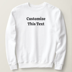 Sudadera básica personalizada con este texto para