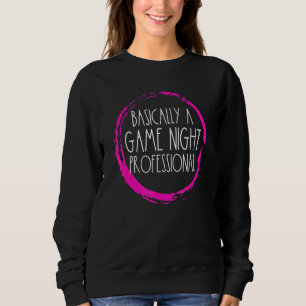 Sudadera Básicamente, Una Mujer Profesional De Noche De Jue