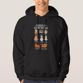 Sudadera Básico De Geometría De Gato Profesor De Matemática