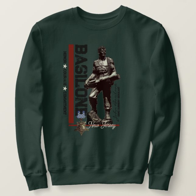 SUDADERA BASILONE (Anverso del diseño)