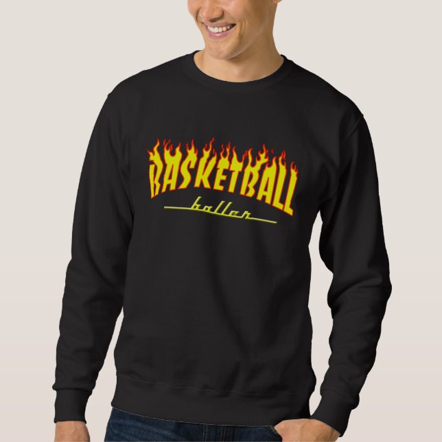 Sudadera Basketball Baller on Fire (Anverso)