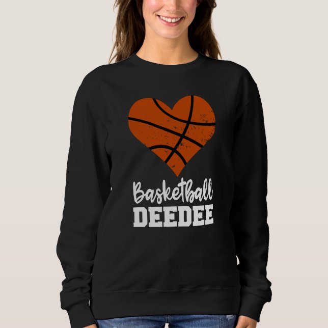 Sudadera Basketball Deedee Basketball Heart Grandma Dee Dee (Anverso)