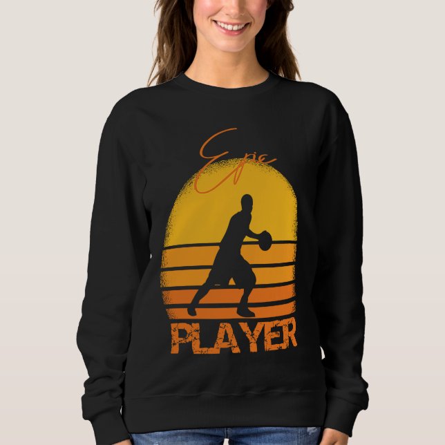 Sudadera Basketball fans motif epic player saying retro (Anverso)