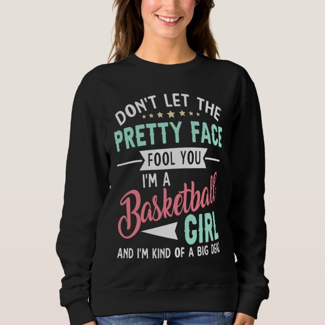 Sudadera Basketball Girl   Basketball Player & Fan (Anverso)