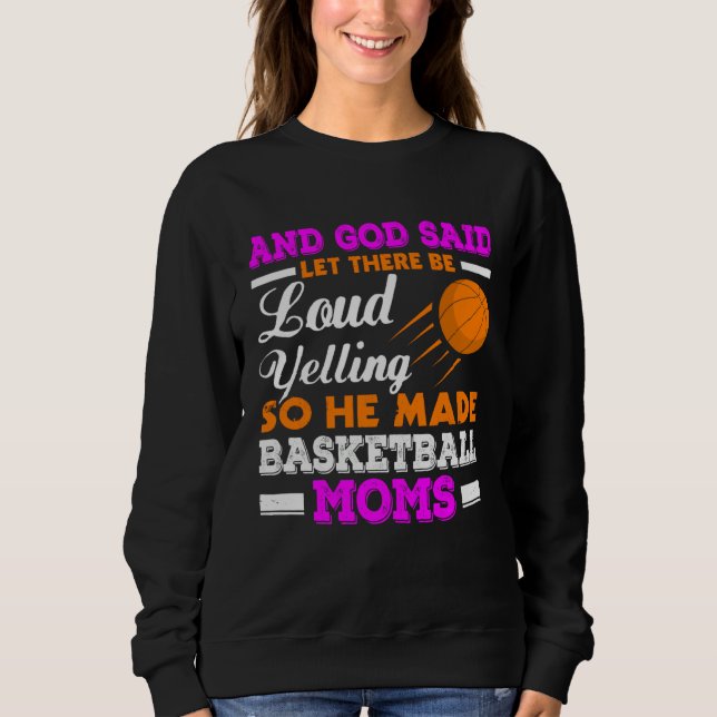 Sudadera Basketball Mum  Basketball Mum (Anverso)