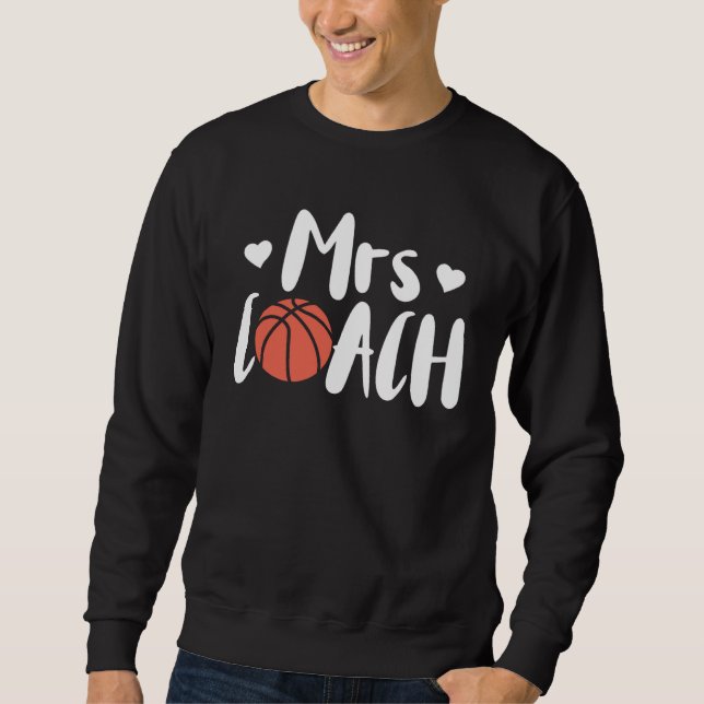 Sudadera Basketball Woman Coach Wife (Anverso)