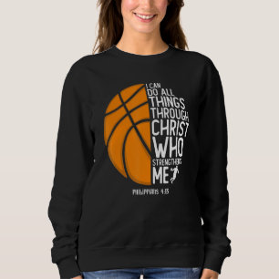 Sudadera Básquetbol cristiano filipino 413 Puedo hacer todo