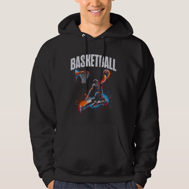Sudadera Básquetbol jugador de béisbol Slam Dunk Arte (Anverso)