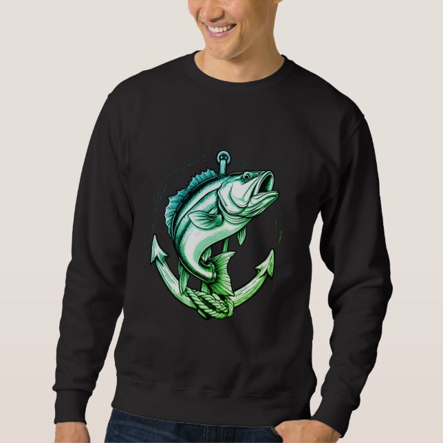 Sudadera Bass and Anchor Sweatshirt (Anverso)