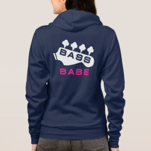 Sudadera Bass Babe Gift Para El Chica Bassiste
