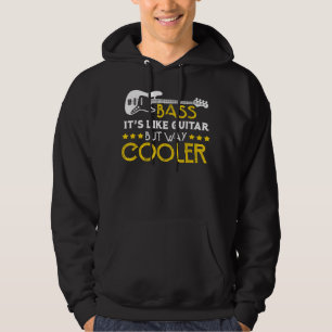 Sudadera Bass es como la guitarra pero mucho más genial el