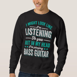 Sudadera Bass Guitar Basisten A Mujeres Y Hombres Bass Play