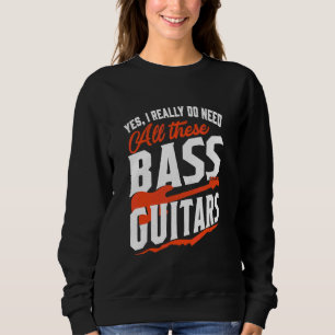 Sudadera Bass Guitar Basisten A Mujeres Y Hombres Bass Play