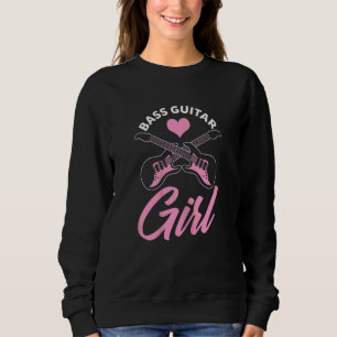 Sudadera Bass Guitar Battend Mujeres Y Chicas Bass Player 5