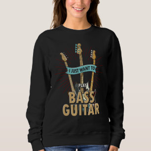 Sudadera Bass Guitar Player Bass Guitarist Rock Bass