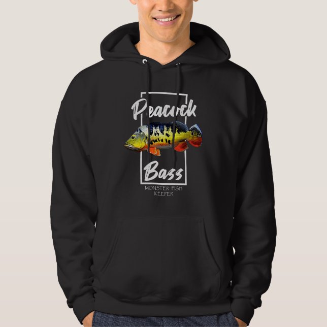 Sudadera Bass Monster Fish Keeper (Anverso)