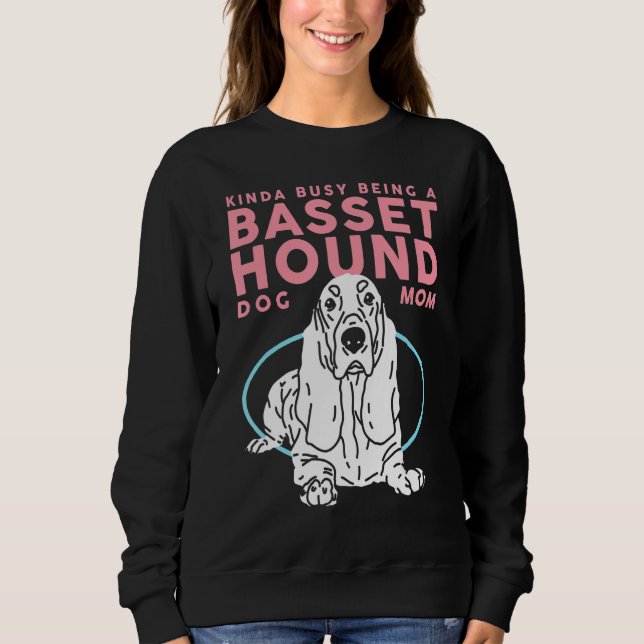 Sudadera Basset Hound_2, dueño de perro y perro de perro de (Anverso)