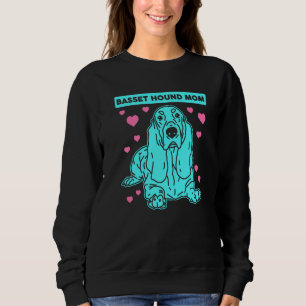 Sudadera Basset Hound Mom Dog Dueño de Basset Hound