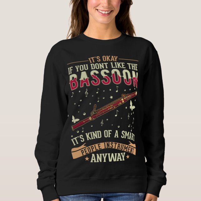 Sudadera Bassoon Bassoon Player (Anverso)