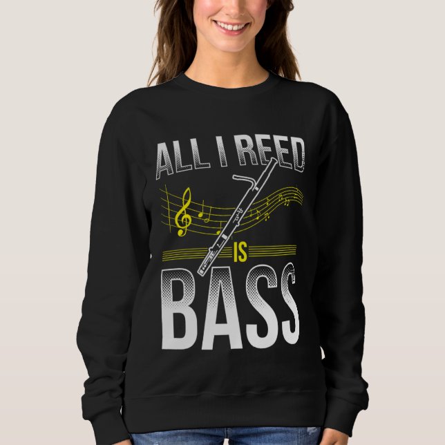 Sudadera Bassoon For Bassoon Player Bassoon Musician Bassoo (Anverso)