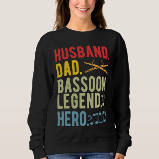 Sudadera Bassoon Legend Bassoonist Dad